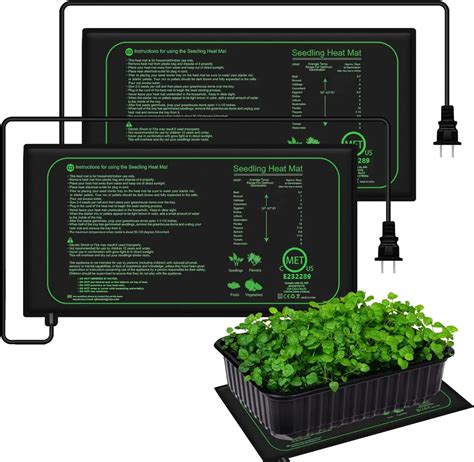 Propagation dome with heating mat