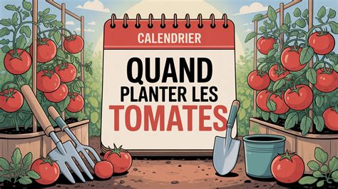 Calendrier de plantation des tomates en France