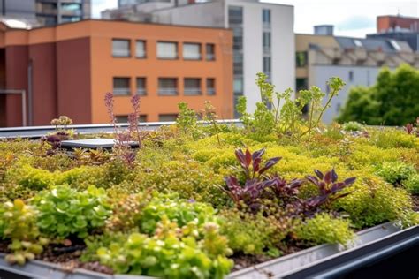 Biodiversité urbaine sur un toit végétalisé