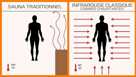 Représentation graphique des effets physiologiques du sauna et des durées recommandées