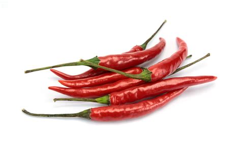 Piment oiseau rouge vif