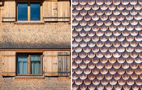 Façade typique en bois du Vorarlberg