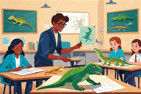 Illustration d'un enseignant guidant un étudiant