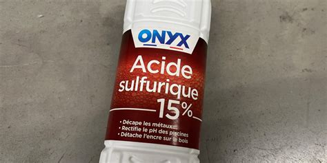 Publicité pour de l'acide sulfurique herbicide après 1945