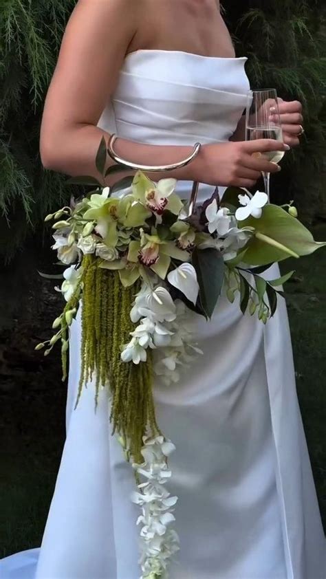 Bouquet de mariée aumonière