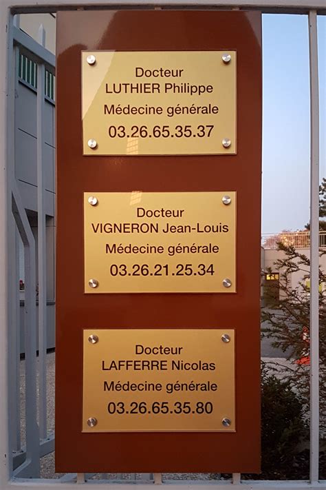Panneau signalétique 