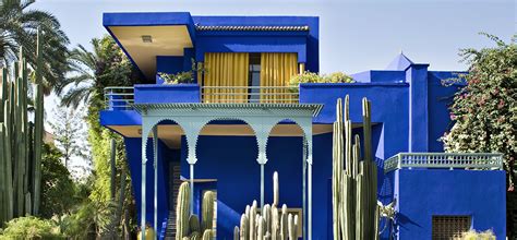 Jardin Majorelle, source d'inspiration pour Yves Saint Laurent