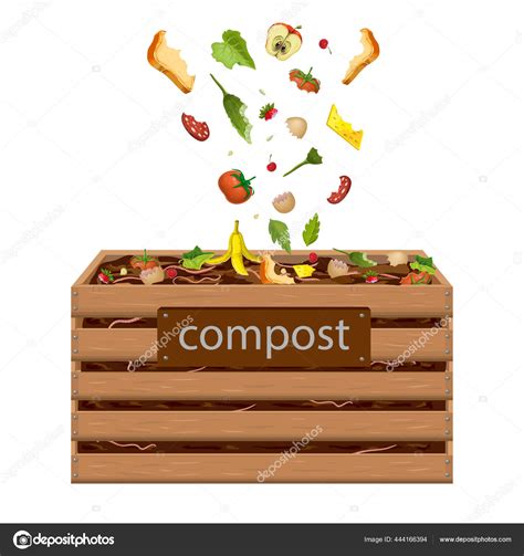 Illustration d'un bac à compost en milieu urbain et rural