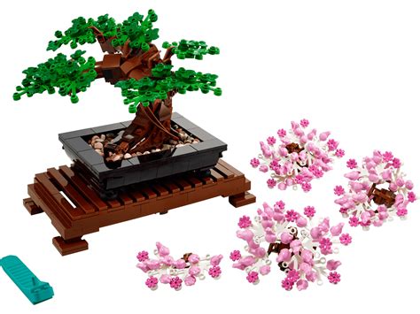 Professional photography setup for LEGO Bonsai Tree