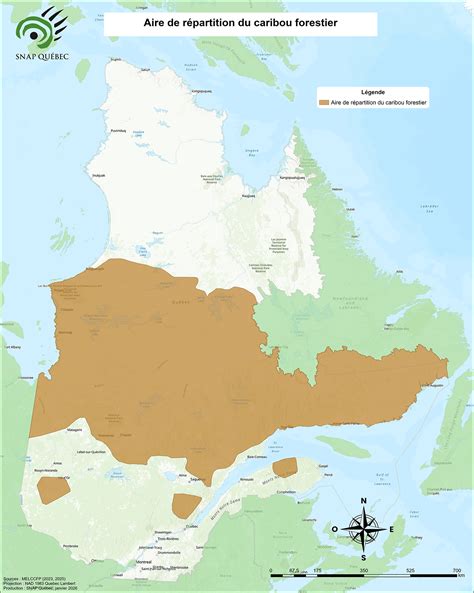 Carte de l'aire de répartition naturelle du Dracaena