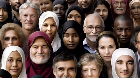 Diversité de visages, symbolisant le pluralisme des opinions dans un débat