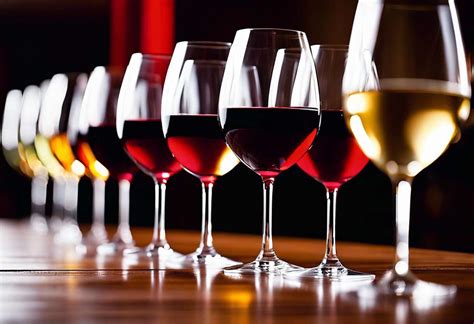 Verres de dégustation de vin de paille