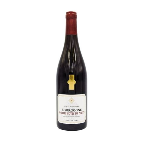 Bouteille de vin rouge de Bourgogne