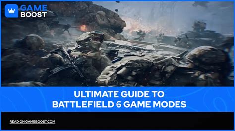 Infographie présentant les différents modes de jeu de Battlefield 1