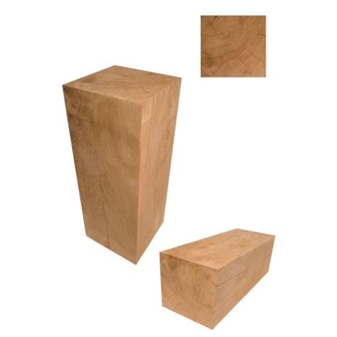 Blocs de bois de grenadille prêts à être façonnés