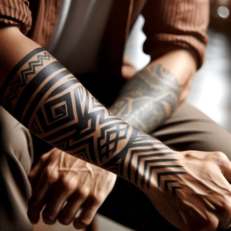 Tatouage Bougainvillier sur l'avant-bras en couleurs vives