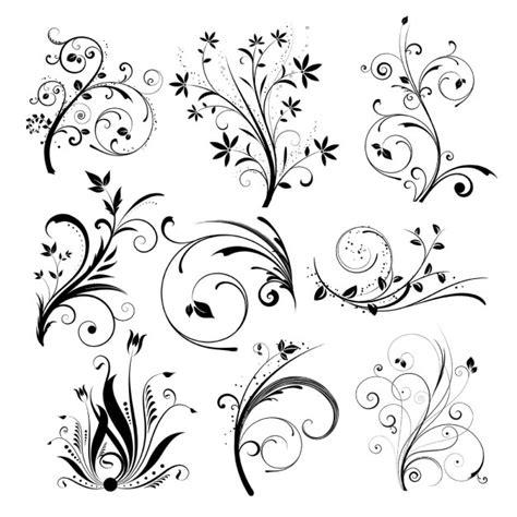 Divers motifs floraux sur l'avant-bras