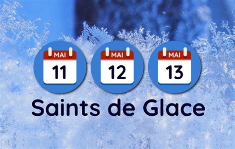 Graphique montrant les dates des Saints de Glace et la zone de risque de gel