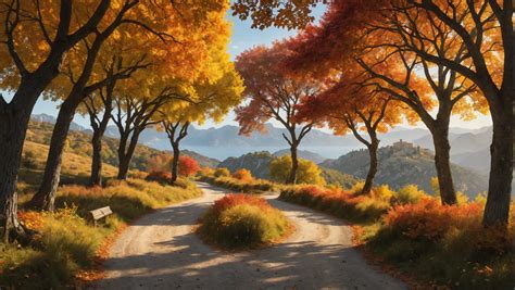 Châtaigneraie corse en automne