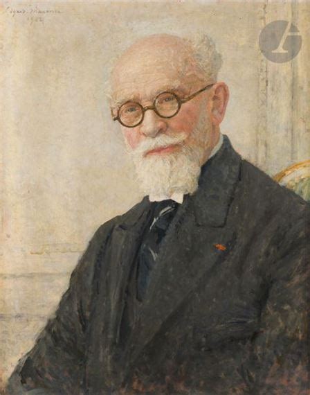 Portrait du Docteur Bartholo en costume d'époque, caricatural