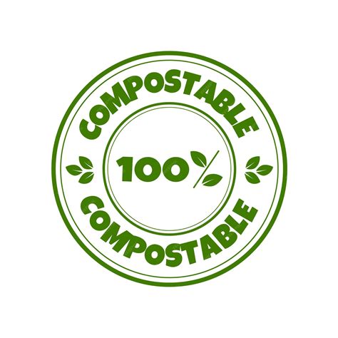 Logo semis de certification compostable