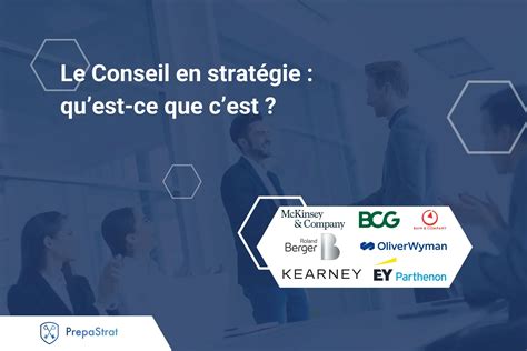 illustration de services de conseil en stratégie