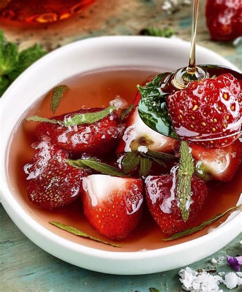 dessert de fraises au sirop de sapin