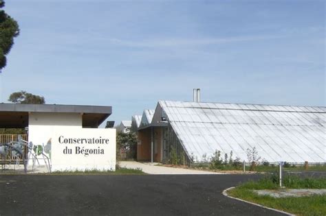 Serre du Conservatoire du Bégonia à Rochefort