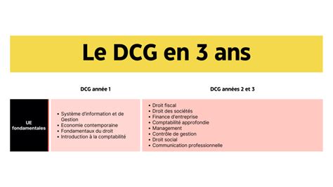 Organigramme des carrières possibles après l'obtention du DCG