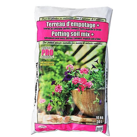 Mélange de terreau, perlite et sable pour rempotage