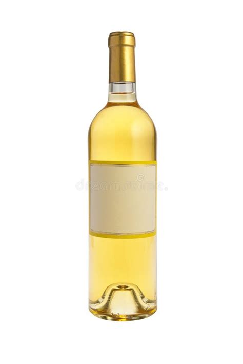 Bouteille de vin blanc