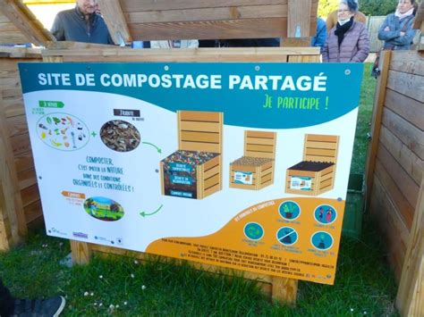 Citoyens autour d'un composteur partagé