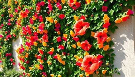 Schéma expliquant le principe d'une haie grimpante avec support