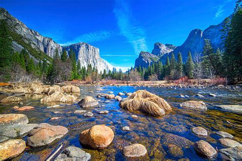 Vallée de Yosemite, Parc National de Yosemite, Californie, États-Unis