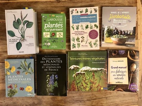 Couvertures de livres sur les plantes sauvages