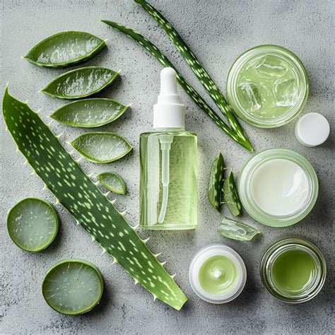 Produits cosmétiques à base d'Aloe vera