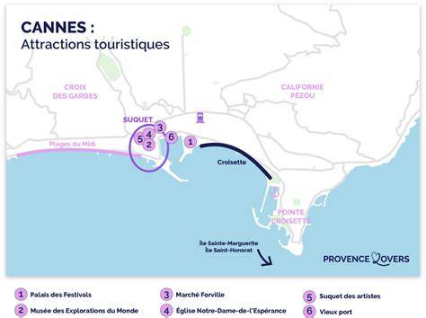 Carte des environs d'Aigrefeuille et des principales attractions touristiques