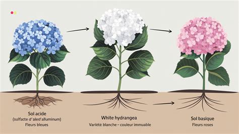 Structure du sol pour hortensia