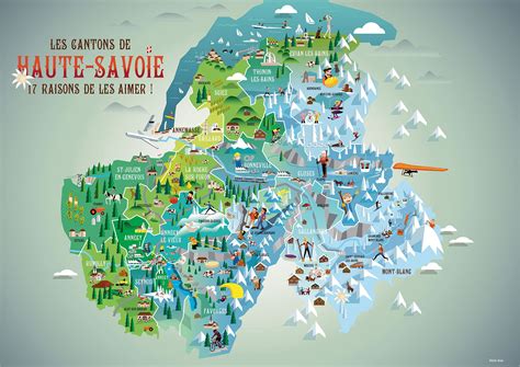 Carte des marchés de Haute-Savoie où La Fruitière vend ses produits