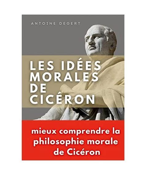 Infographie sur les principales idées philosophiques de Cicéron