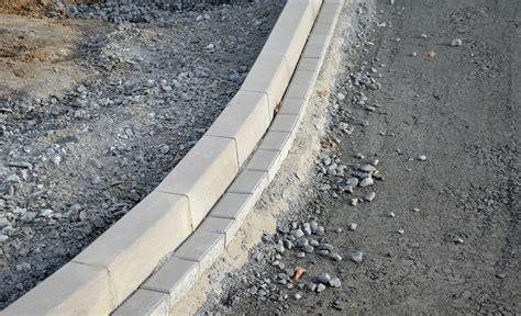 Exemple de jointoiement de bordures en béton