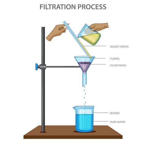 Processus de filtration du vinaigre à l'hibiscus
