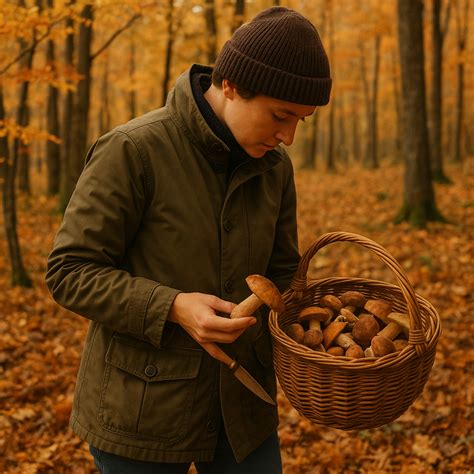 équipement du cueilleur de champignons