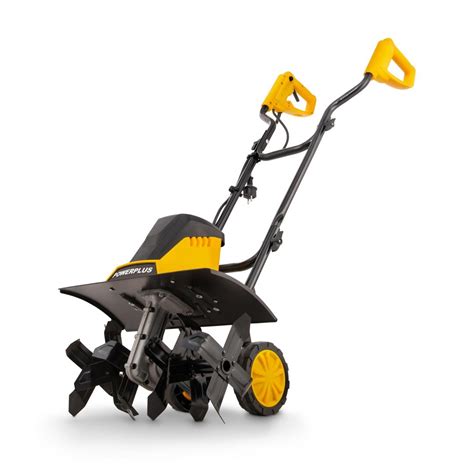 Motobineuse Powerplus en action