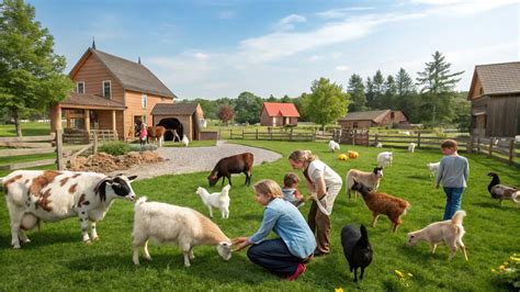 Brochures d'information sur les fermes pédagogiques