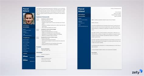 Exemple de CV et lettre de motivation bien structurés