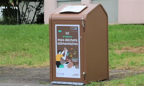 Borne de collecte de biodéchets