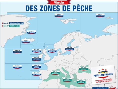 Carte de répartition du nudibranche en Atlantique Nord-Est