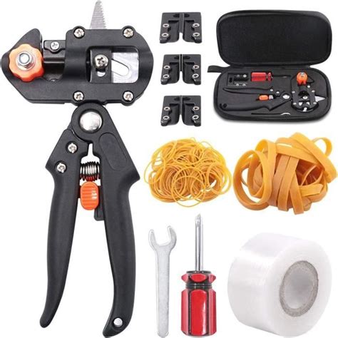 Kit de greffage professionnel avec différents outils