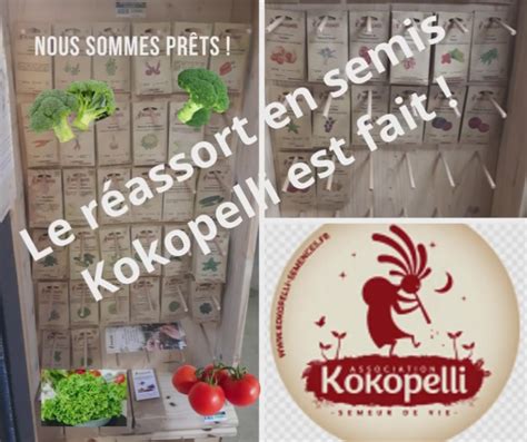 Diversité des semences Kokopelli